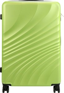 Gregorio Zestaw 4-elementowy walizek W3002 S14/20/24/28 limonkowych 2