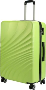 Gregorio Zestaw 4-elementowy walizek W3002 S14/20/24/28 limonkowych 6