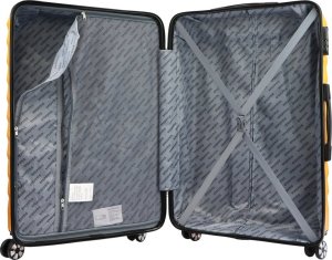 Gregorio Zestaw 4 walizek W6007 S18/20/24/28 pomarańczowych 8