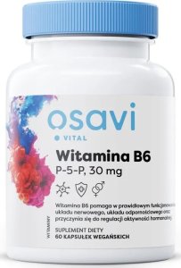 Osavi Osavi - Witamina B6, P-5-P, 30 mg, 60 vkaps 1