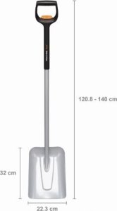 Fiskars FISKARS ŁOPATA TELESKOPOWA XACT 4