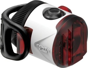 Lezyne Lampka tylna Lezyne Femto StVZO 8 lm, USB, biała 1