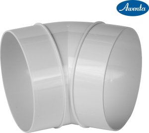 AWENTA Kolano kanału Awenta KO125-23/45 okrągłego 45 stopni fi125mm 6