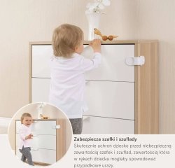 Triton Zabezpieczenie kątowe szafki i szuflady- 3szt 11