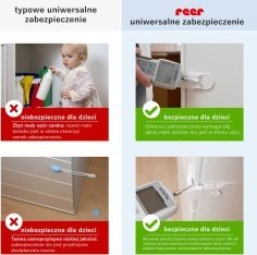 Triton Zabezpieczenie kątowe szafki i szuflady- 3szt 5