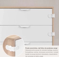 Triton Zabezpieczenie kątowe szafki i szuflady- 3szt 6