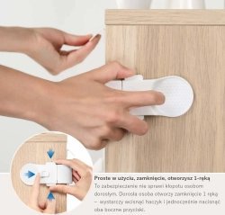Triton Zabezpieczenie kątowe szafki i szuflady- 3szt 9