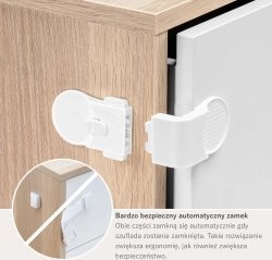 Triton Zabezpieczenie kątowe szafki i szuflady- 3szt 10