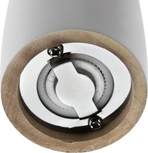 Młynek do przypraw Galicja Młynek do pieprzu i soli Clarence Biały 26043 2