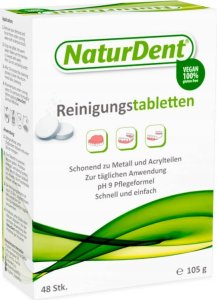 Fittydent FITTYDENT NATURDENT TABL.CZYSZCZ. 48szt. 2