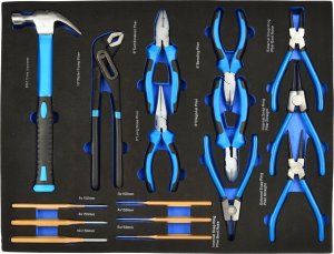 Wózek narzędziowy Geko Szafa narzędziowa z wyposażeniem (243el) G10833 GEKO 8