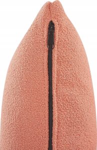 Beliani Szezlong boucle prawostronny różowy CHEVANNES 10