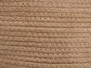 Beliani Zestaw 2 koszy bawełnianych beżowy CHINIOT 5