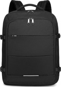 Plecak turystyczny Kono Średni Plecak do Samolotu Ryanair Wizzair 30L Czarny Expander 2.0 1