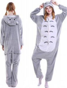 Pan i Pani Gadżet Onesie Pidżama Kombinezon Szary Totoro XL 1