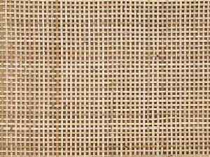 Beliani Szafka trzydrzwiowa fronty rattanowe jasne drewno PEROTE 9