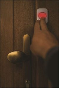 Emos Dzwonek bezprzewodowy Emos P5733W AC, biały 12