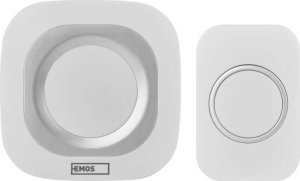Emos Dzwonek bezprzewodowy Emos P5733W AC, biały 8