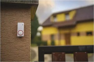 Emos Dzwonek bezprzewodowy Emos P5750.2T bezbateryjny przycisk 12