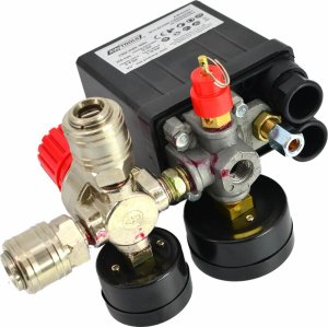 AWTools AWTOOLS WYŁĄCZNIK CIŚNIENIOWY KOMPRESORA 230V 2 WEJŚCIE 1/4" 2