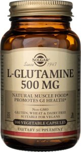 Solgar Solgar L-Glutamina 500 mg - 100 kapsułek 1