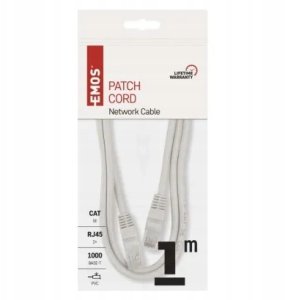 Emos Patch kabel UTP Emos S9122 Cat5e, 1m 4
