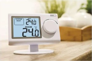 Emos Termostat bezprzewodowy Emos P5614 odbiornik 230V do systemu ogrzewania/chłodzenia biały 14