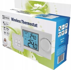 Emos Termostat bezprzewodowy Emos P5614 odbiornik 230V do systemu ogrzewania/chłodzenia biały 5
