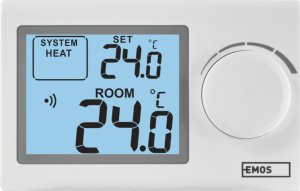 Emos Termostat bezprzewodowy Emos P5614 odbiornik 230V do systemu ogrzewania/chłodzenia biały 7