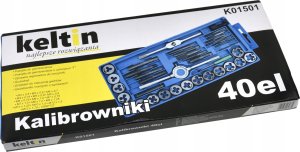 KELTIN Zestaw narzynek i gwintowników (40 el.) K01501 KELTIN 4