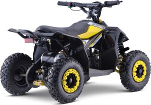 Triton Quad HIPERFECT na akumulator Żółty 35km/h + Silnik bezszczotkowy 1000W + Koła pompowane + Regulacja siedzenia 2