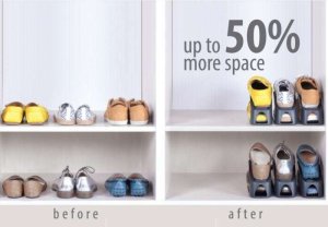 Prosperplast Organizer na buty 30-38 5 par 5