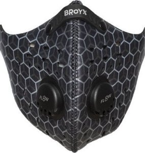 Broyx Maska Broyx Delta Hex Silver antysmogowa 1