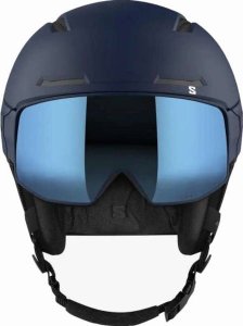 Salomon Kask z przyłbicą szybą Driver Pro Sigma Dress Blue 2023 (L47011900) 3