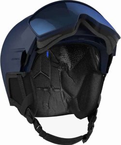 Salomon Kask z przyłbicą szybą Driver Pro Sigma Dress Blue 2023 (L47011900) 4