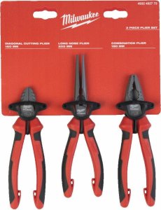 Milwaukee MILWAUKEE SZCZYPCE ZESTAW 3szt. (UNIWERSALNE 180mm, BOCZNE 160mm, DŁUGIE 205mm) 2