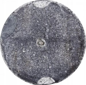 Beliani Podstawa pod parasol okrągła ⌀ 45 cm czarna CEGGIA 3
