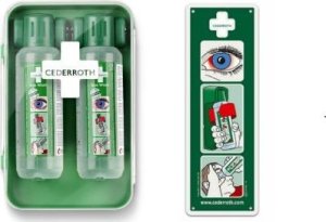 Cederroth Płuczki do oczu w szafce Cederroth Eye Wash Cabinet 1