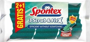 Spontex Spontex Zmywak Kuchenny Scrub Flexy 3szt 19400320... 1