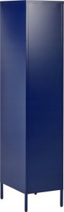 Beliani Szafa biurowa metalowa granatowa FROME 6
