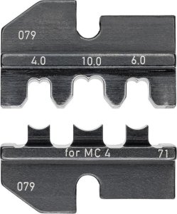 Knipex Matrix for KNIPEX MC4 contacts 4-6-10mm2 1