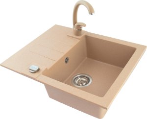 Zlewozmywak Sourcing SINK ROCK 30S GRANIT SYFON PAULA KOL55 1