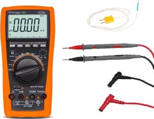 EnergyLab Multimetr automatyczny True RMS bargraf 1