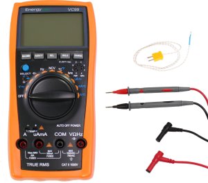 EnergyLab Multimetr automatyczny True RMS bargraf 5