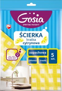 Politan Gosia Gosia Ścierka Cytrynowa Kratka 33x48cm 5szt 7856... 1