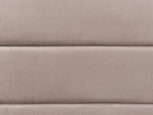 Beliani Łóżko z pojemnikiem welurowe 180 x 200 cm beżowoszare ROUEN 8