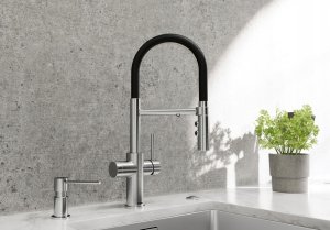 Bateria kuchenna Blanco Bateria CATRIS-S Flexo Filter PVD Steel 2