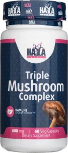 Triton Haya Labs Triple Mushroom Complex 600 mg - 60 kapsułek 1