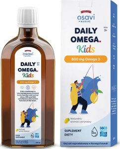 Osavi Osavi - Daily Omega Kids, 800mg Omega 3, Cytryna, 250 ml 1