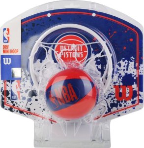 Wilson Wilson NBA Team Detroit Pistons Mini Hoop WTBA1302DET Niebieskie One size 1